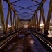 Bremen-steel bridge blue hour