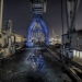 Hamburg blue crane view